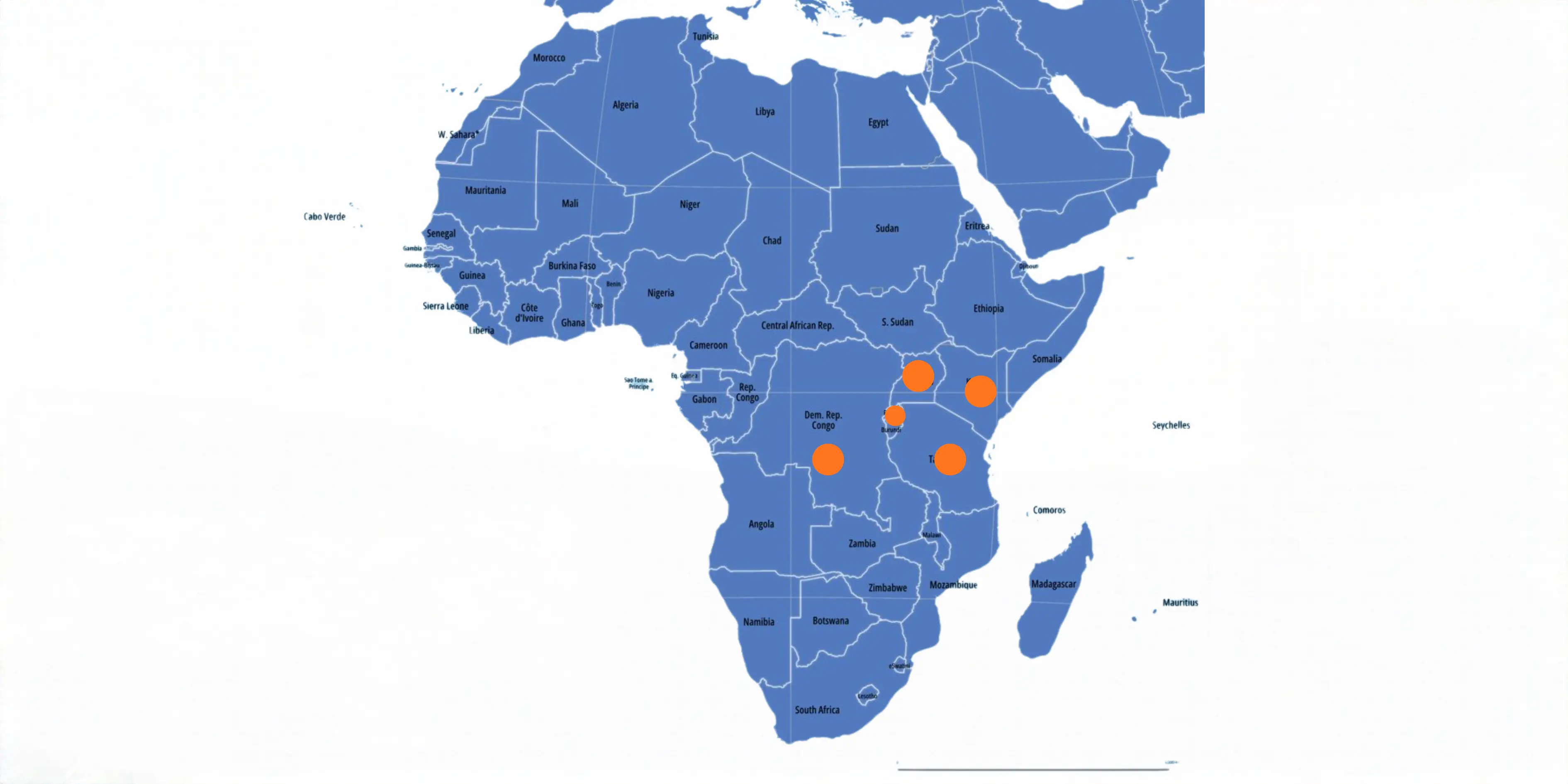 Satech Presence Across Africa